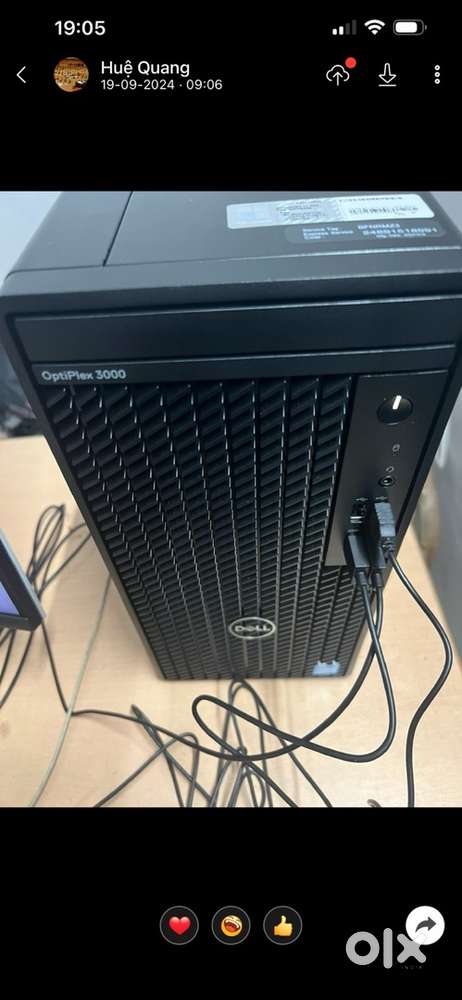 DellOptiplex 3000 Desktop/12thGem i3/ 8 GBRam/ 512GB/ 2 years warranty