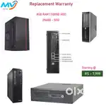 “ WARRANTY WITH BILL “  FULL SETS:  Branded CPU  Monitor -