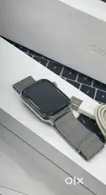Apple Watch series 7 45mm gps + cellular Stainless Steel (Silver) .