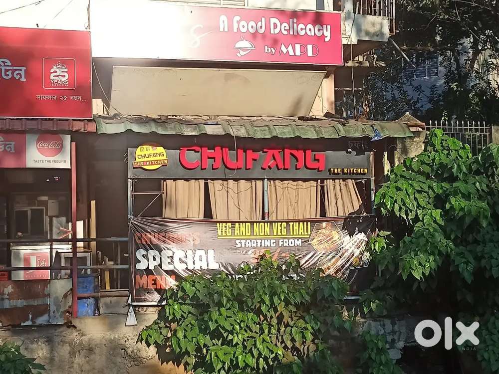 A running restaurant at Zoo Road is on rent purpose