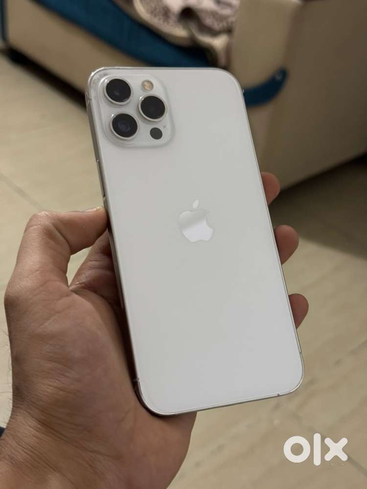 Iphone 12 pro max silver 128gb only phone