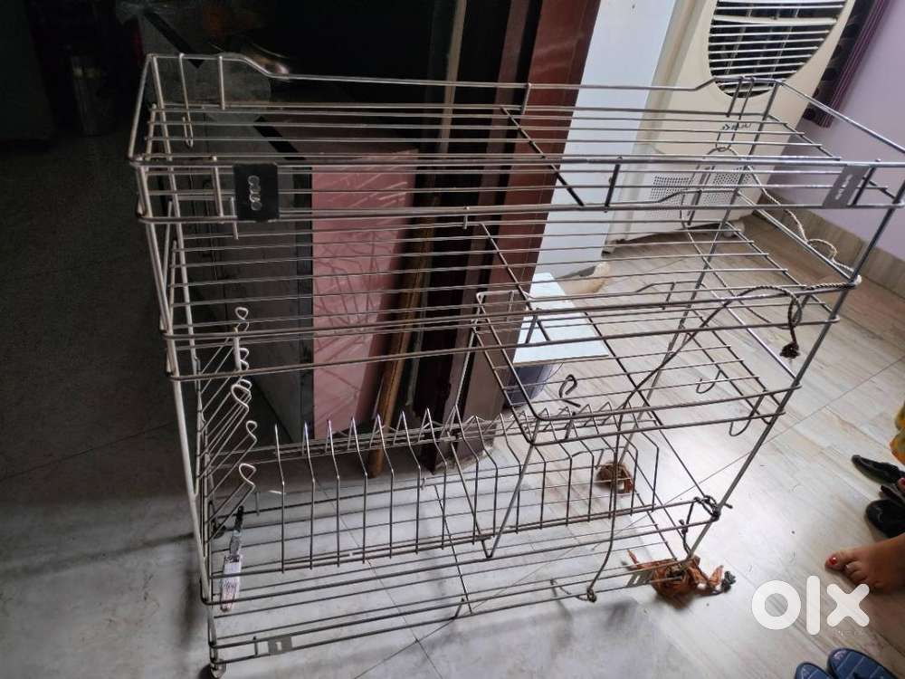 Steel rack for kitchen