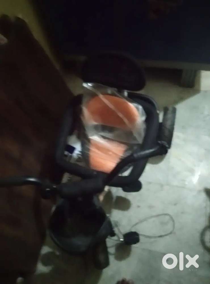 Children cycle and walker