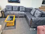 LUXURY MODEL L TYPE SOFA IN HEAD REST  AVAILABLE AT ZAM ZAM FURNITURE