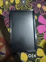 A HCl monitor 18.5 inch . With cable, MINI AV2VGA CONVERTER BOX.