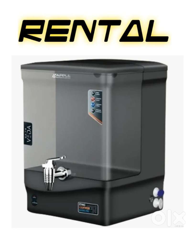 Water purifier available on rent
