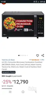 LG Brand All in one convection microwave oven