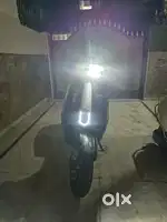 Brand name evolt. Range 50km, fully electric scooter.