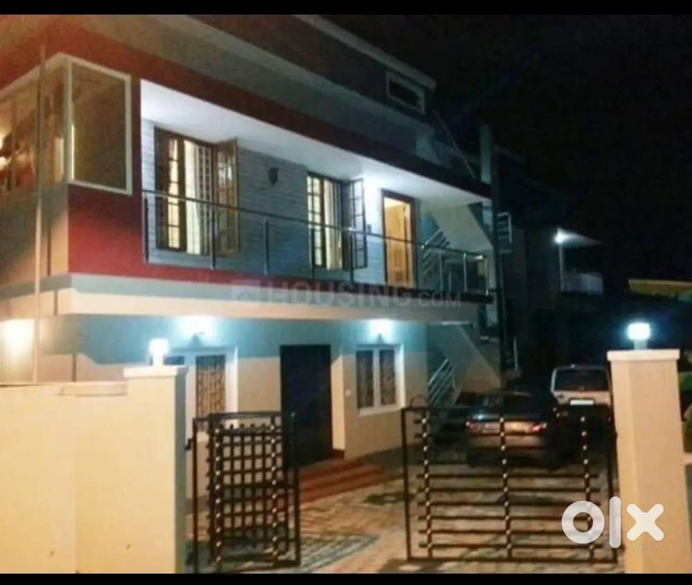 4Bhk furnishluxury  house with 7cents land