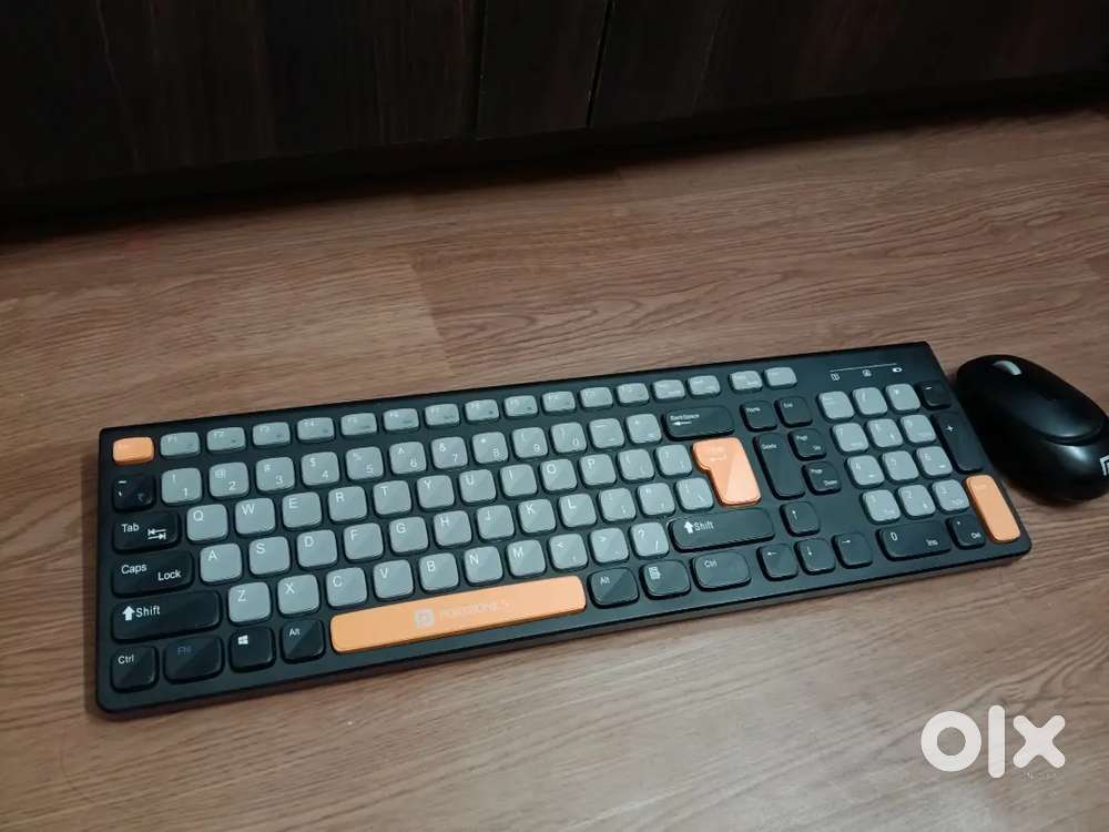 USB wireless keyboard and mouse set