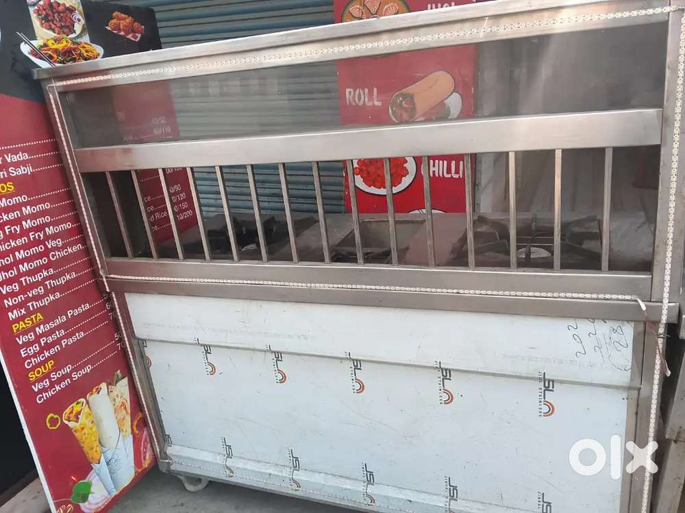 Commercial Stove with deep fryer