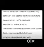 Sales Telecaller