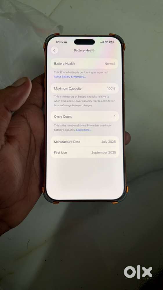 I Phone 17 pro max 512 gb  Orange indian
