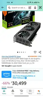 Gigabyte eagal oc Rtx 4060