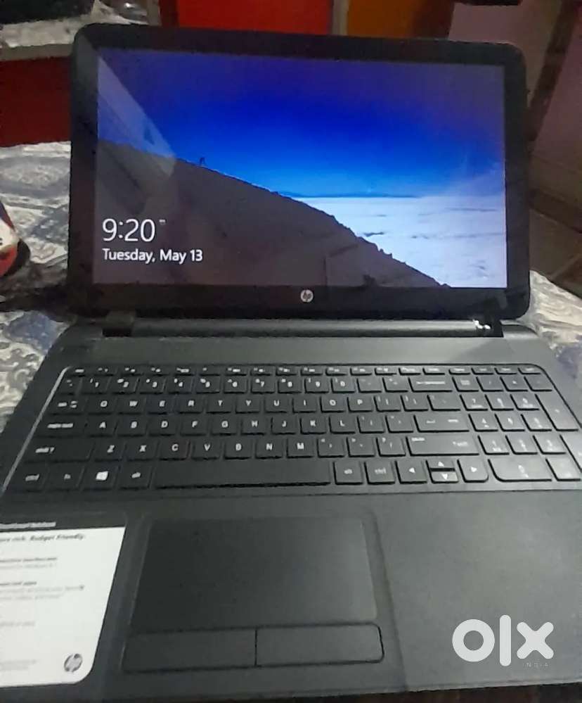Hp laptop with charger