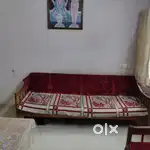 Wooden Sofa set and table