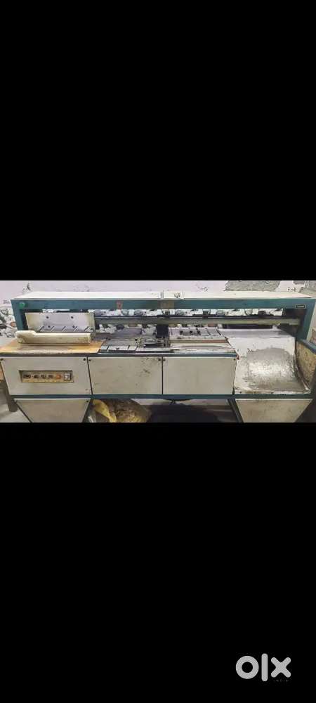 Perfect binding machine and dab press