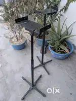 Studio monitors or speaker stand