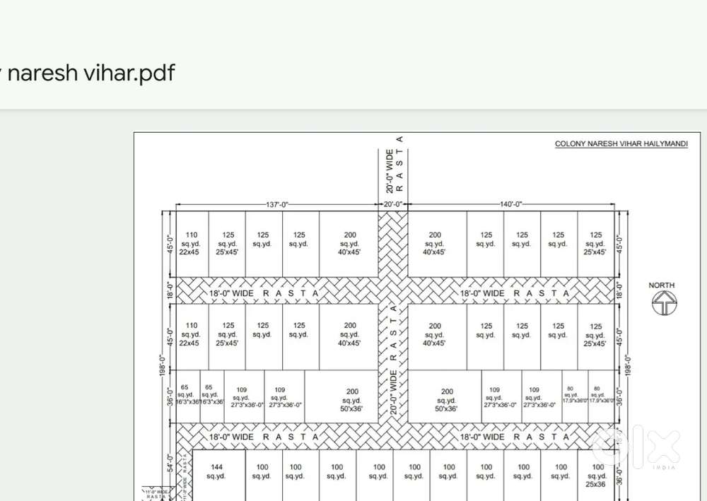 Its a gated society and multiple size plots available h.