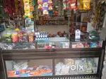 Wooden racks & counter