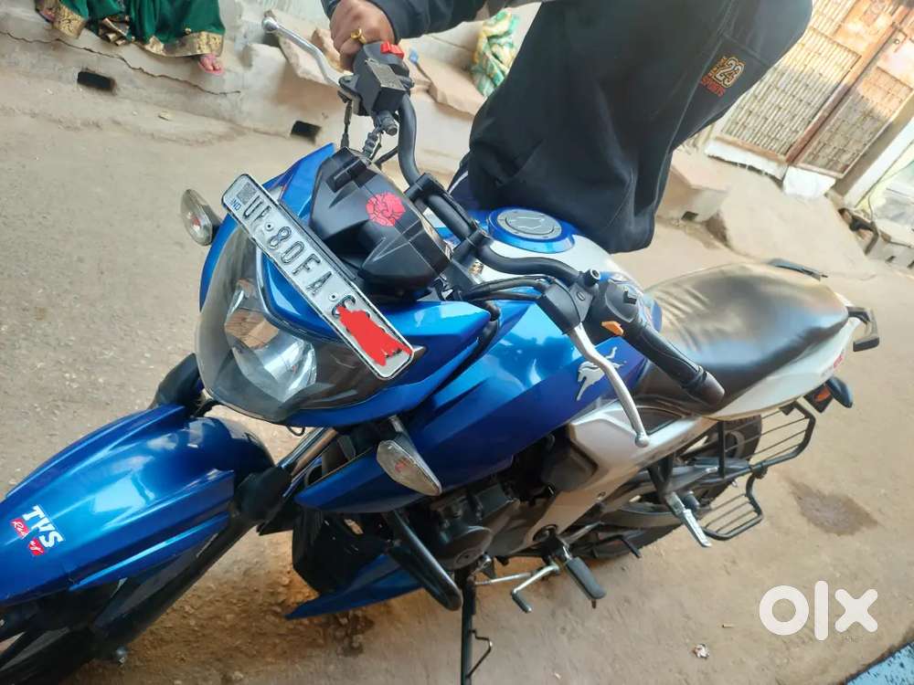TVS Apache RTR 4V – Blue  Excellent Condition
