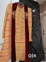 B-MORE Groom (var raja) sherwani new condition.