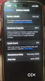 Iphone 15 bh 98