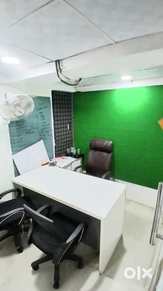 2 Director Cabin 5 workstation full Furnished Office Space For Rent