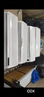 With warranty second hand AC