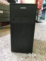 Computer with monitor