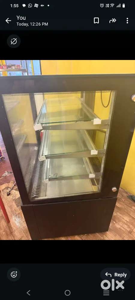 Western cake refrigerator