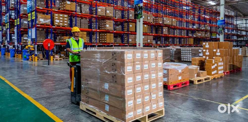 Warehouse packaging scanning job