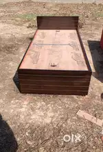 Single bed with box 6*3with storage