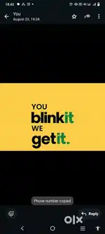 Hiring for kanpur blinkit delivery boy job