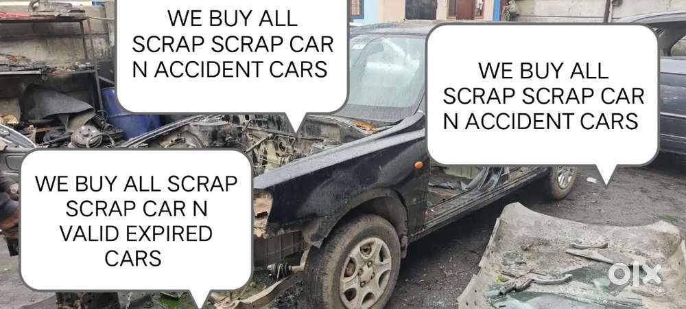 We Deal with any scrap car scrap car n valid expired cars