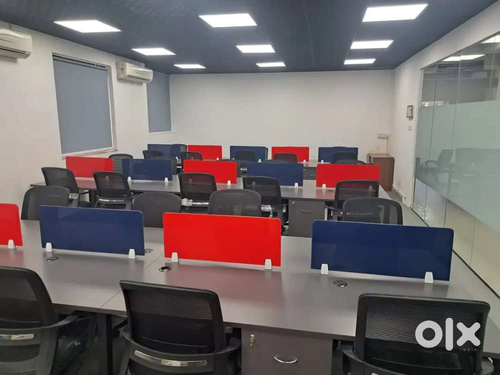 2 Cabin's with Workstation's fully furnished office space