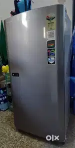 Voltas beko fridge 175litres 2023 model, Wooden Almira double door