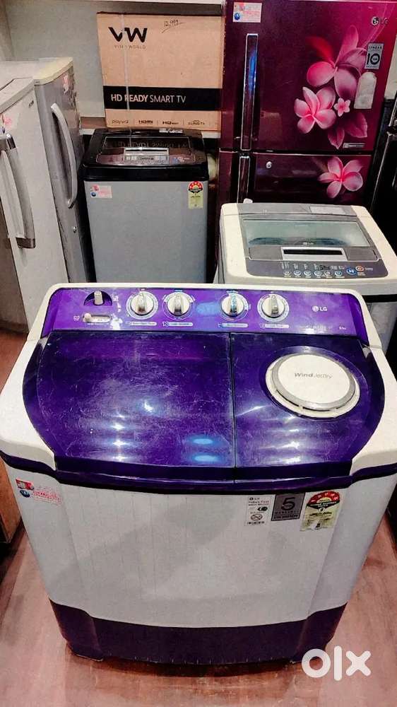 LG 8.0 Kg 5 Star Semi-Automatic Top Load Washing Machine Free Delivery