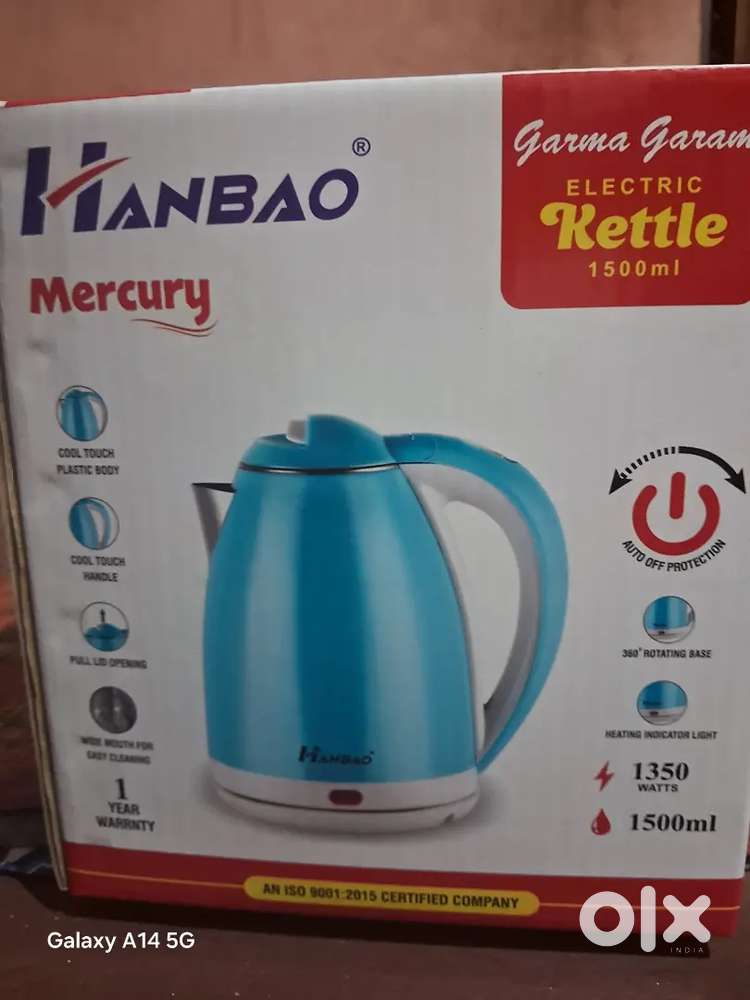 Kettle for emergency useage new condition