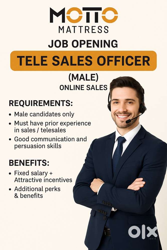 Tele sales officer