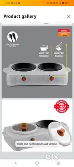 Jaypee dual cook stove