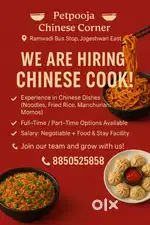 Cooking in restaurant
