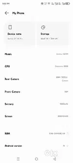 INFINIX GT 10 PRO, FLAWLESS CONDITION 8/256 GB (CYBER BLACK)