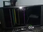 Tv good lucking but display broken