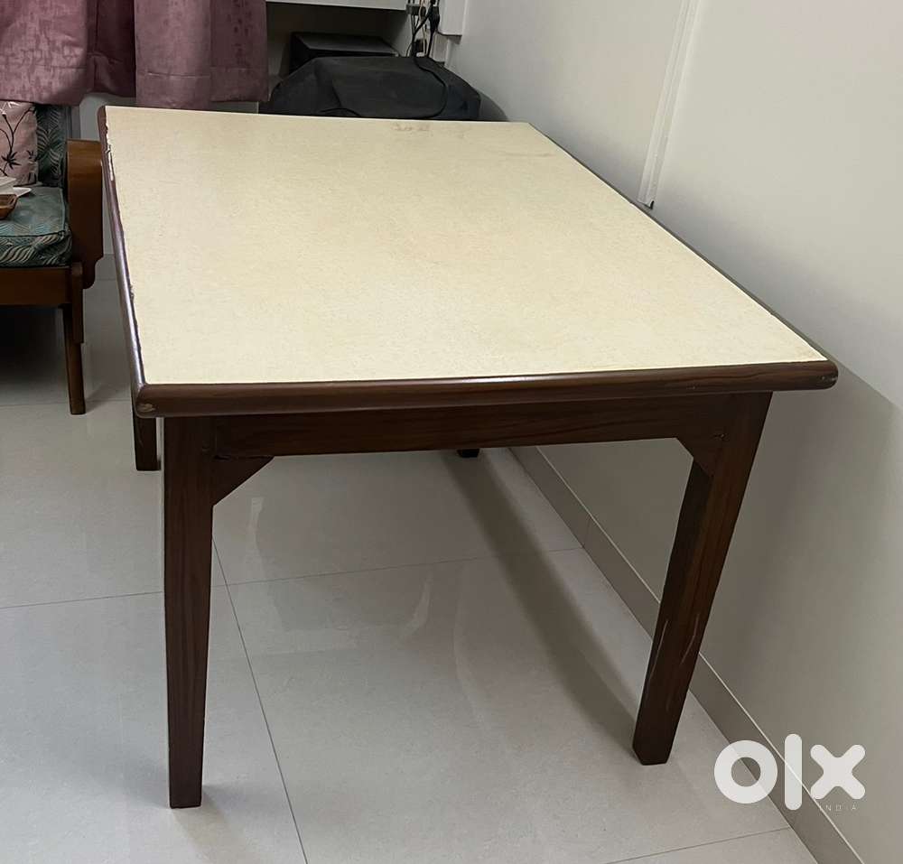 Old Wooden Dining Table