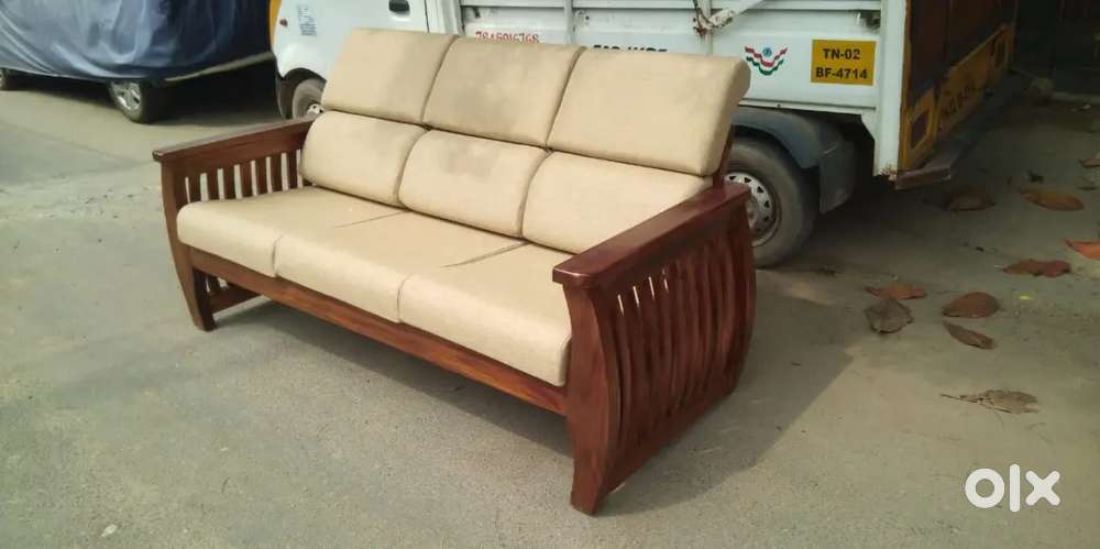Wooden Sofa 3 seater for sale 7499