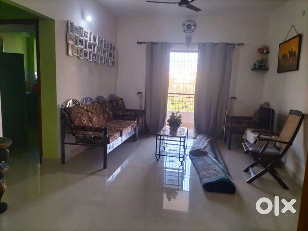2 bhk fully furnished/unfurnished flat for rent in fatorda nr stadium