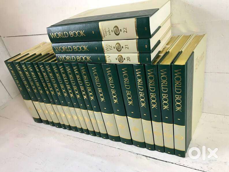 World Book Encyclopedia 22 Volume Set Hardcover Made in USA