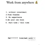 Work from home