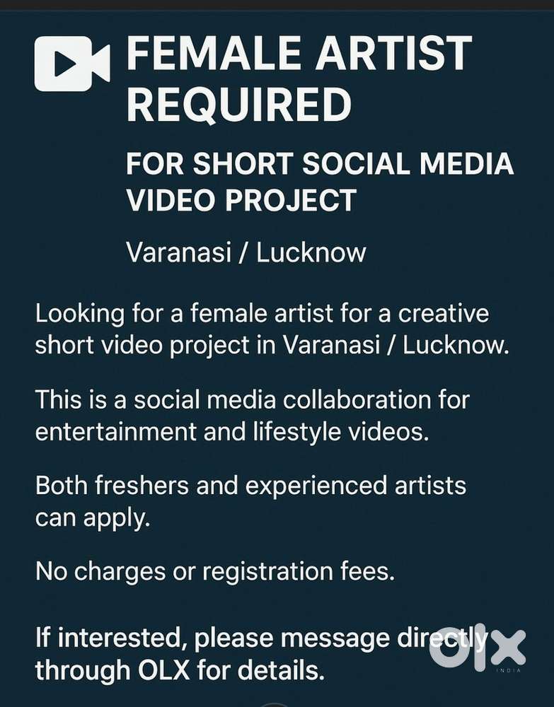 Female Artist Required for Short Social Media Video Project